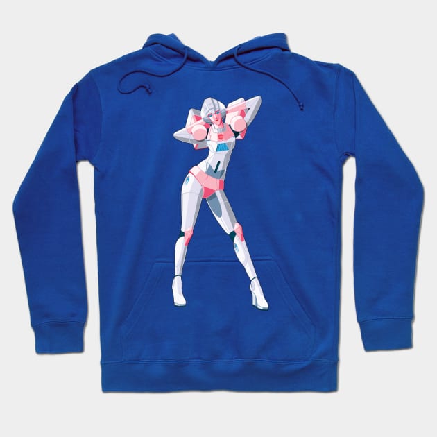 Arcee, Transformers Hoodie by Staermose